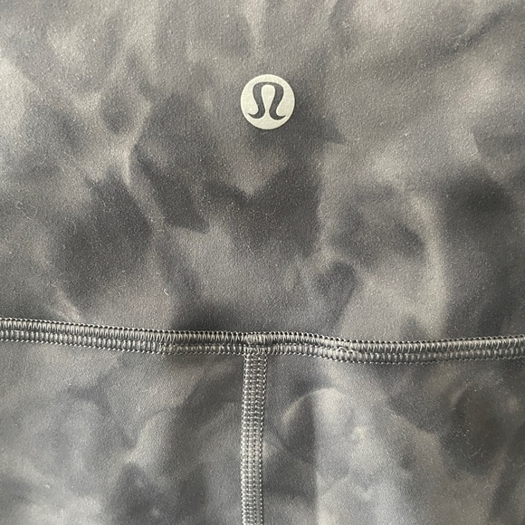 lululemon Align High-Rise legging pant 25" diamond dye pitch graphite grey SZ 10 - Picture 9 of 9